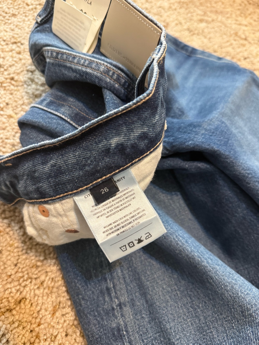NWT Citizens of Humanity Ayla Baggy Jeans in Claremont - Size 26 - Picture 7 of 9